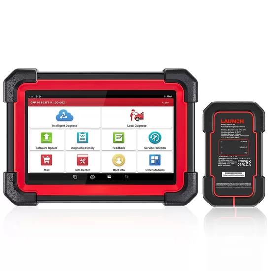 LAUNCH® X431  35+ atiestatīšanas,100+ specifisku atiestatījumu. Sanners ar divvirzienu ECU kodēšanas funkcijām