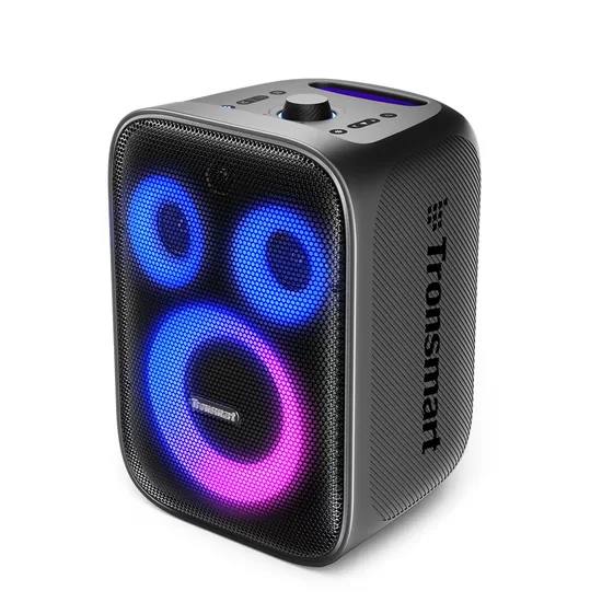 Tronsmart Halo 200 bezvadu skaļrunis 120W + 2 mikrofoni - melns