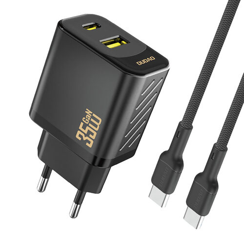 35 W GaN lādētājs + USB-C kabeli