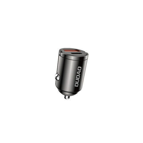 Dudao R3MAX  48W QC PD mini car charger - black